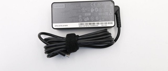 Lenovo USB-C Netzteil 45W in Schwarz (02DL104) - Bild 1
