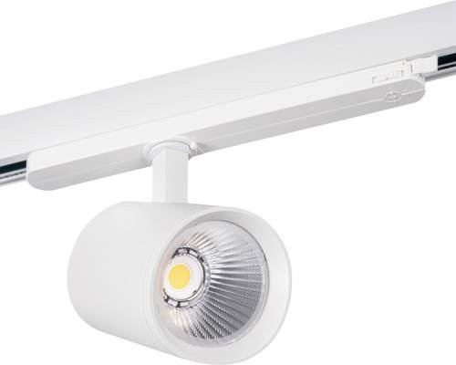 Kanlux ATL1 30W-930-S6-W LED Stromschienen-Strahler in Weiß, verstellbar, Warmweiß - Bild 1
