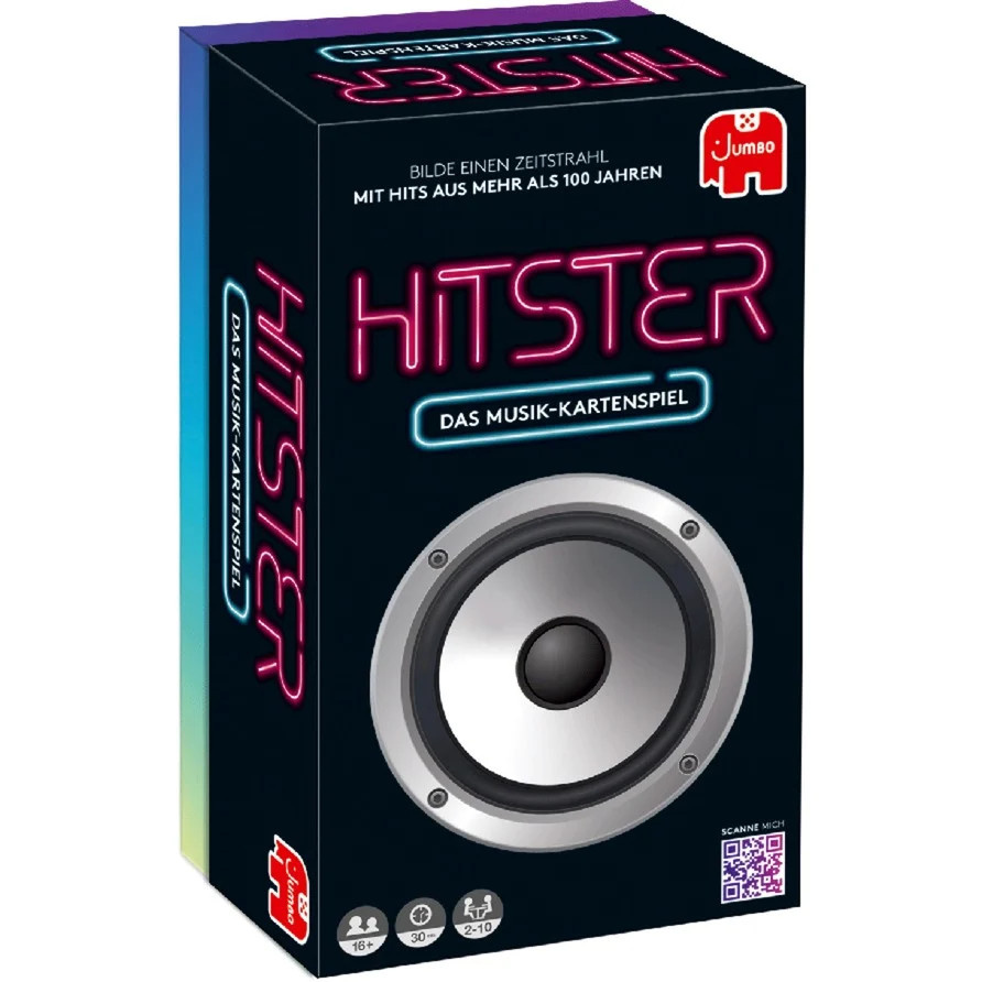 Jumbo Hitster Partyspiel ab 16 Jahren 2-10 Spieler - Bild 2