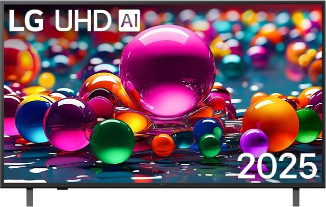 LG 55UA75006LA LED TV 4K UHD Smart Fernseher in Schwarz mit Wi-Fi und Bluetooth - Bild 1