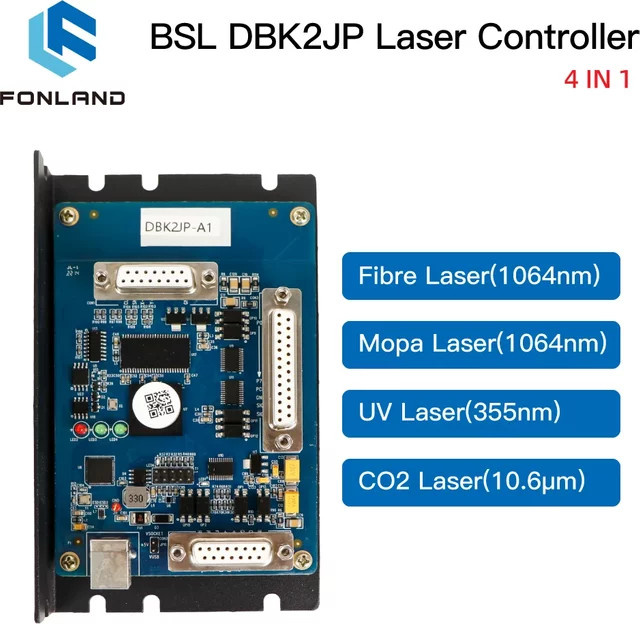 Fonland DBK2JP 4-in-1 Laser-Steuerungssteuerung mit BSLAPP-Software für Fiber Mopa UV CO2 Laserbeschriftungsmaschinen mit verlängerten Achsen - Bild 1
