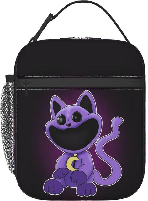 Catnap Plus Isolierte Lunchtasche von Fancy Style Studio in Lila für Damen und Kinder - Bild 1