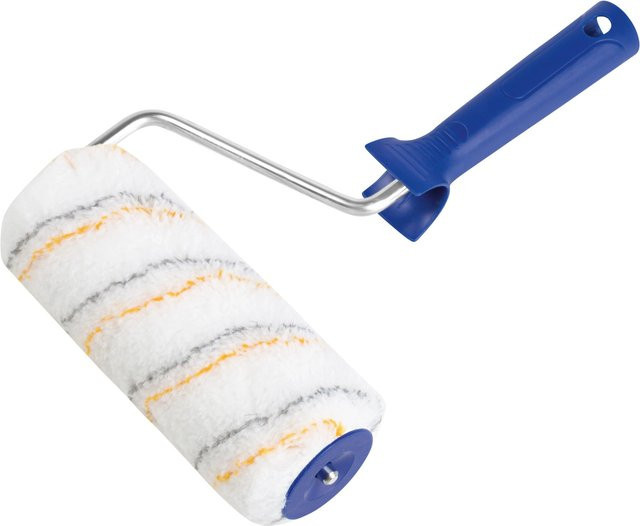 LUX-TOOLS Dispersionsroller Blau mit Polyesterbezug, Breite: 18 cm - Bild 1