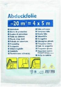 CIRET Abdeckplane HDPE Standard in Weiß, B x T: 4 x 2,5 m - Bild 1