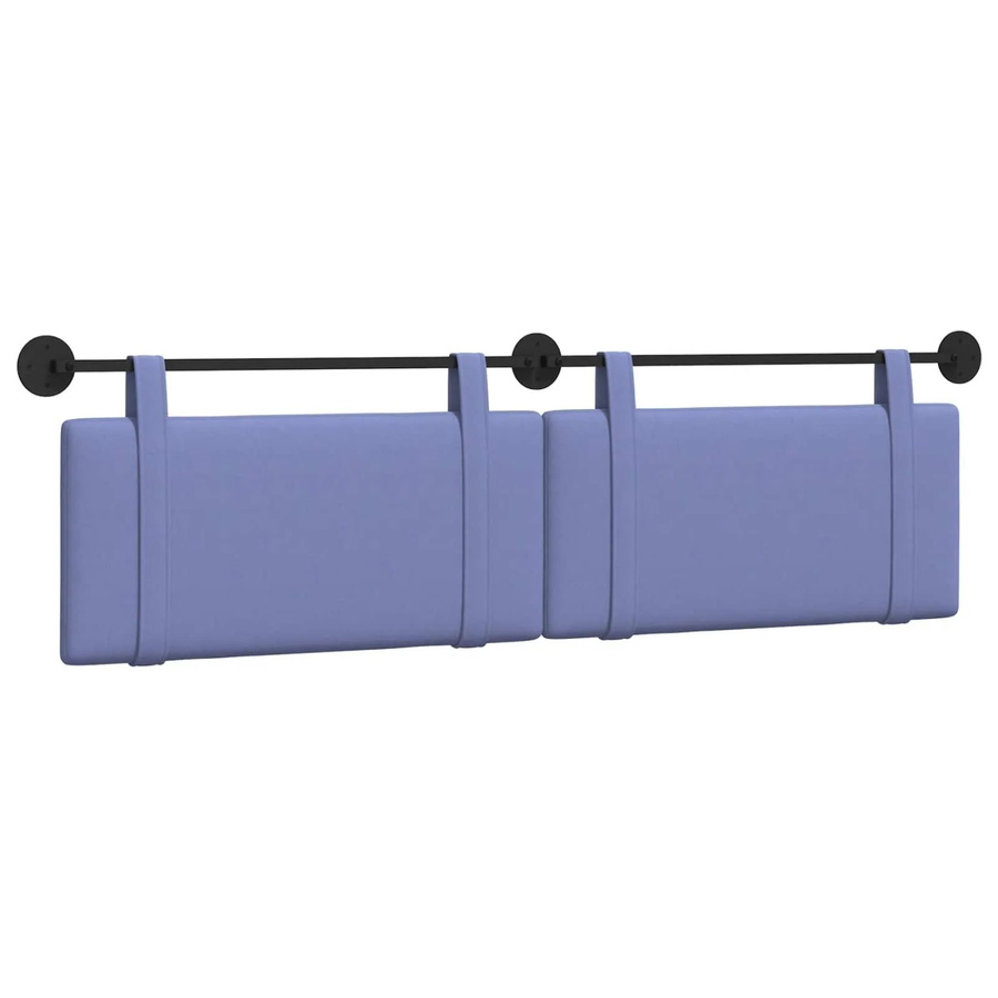vidaXL Wandmontierte Hängevorderseite in Jeans Blau, B/H/T: 190 x 55 x 5 cm - Bild 2
