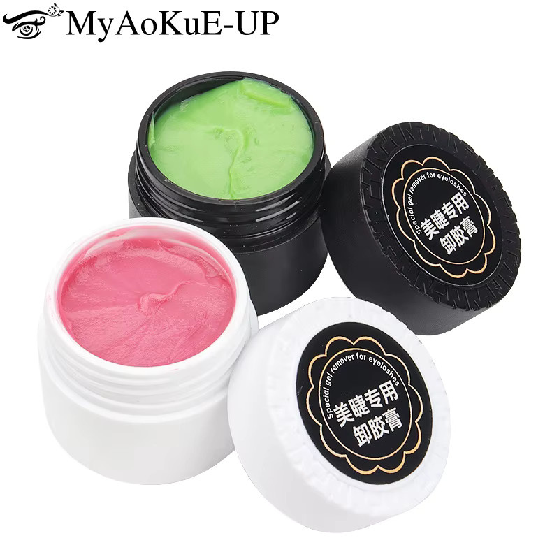 myaokue-up Wimpern Verlängerung Gel Entferner, 10g - Bild 2