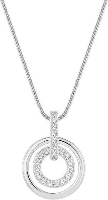 Swarovski Halskette, Kreis ineinandergreifend, Damen, white - Bild 1