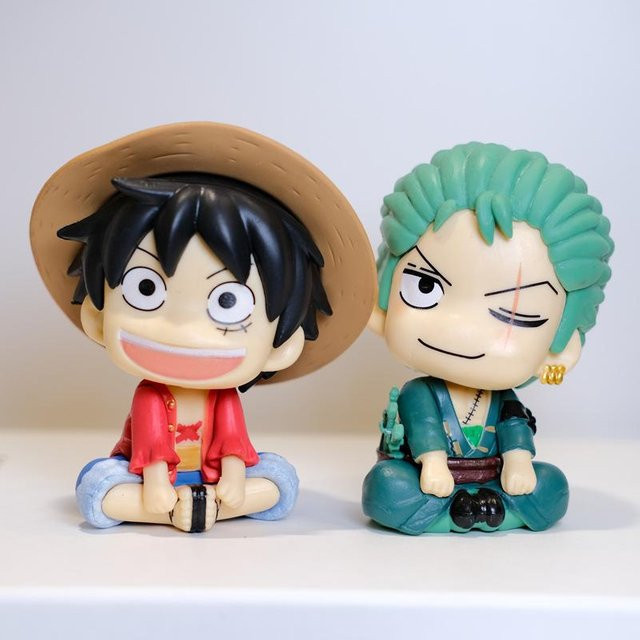 Yiran toy 1 One Piece Luffy Zoro Cartoon Figur PVC Modell - Bild 1