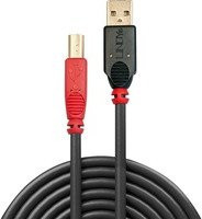 Lindy USB 2.0 Aktivkabel mit USB-A Stecker und USB-B Stecker, 10,0 m, Schwarz - Bild 3