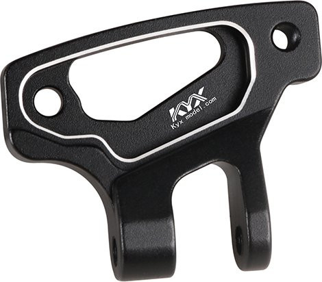KYX Racing Aluminum Front Axle Panhard Chassis Mount Upgrades, Zubehör, Metall, Schwarz - Bild 1