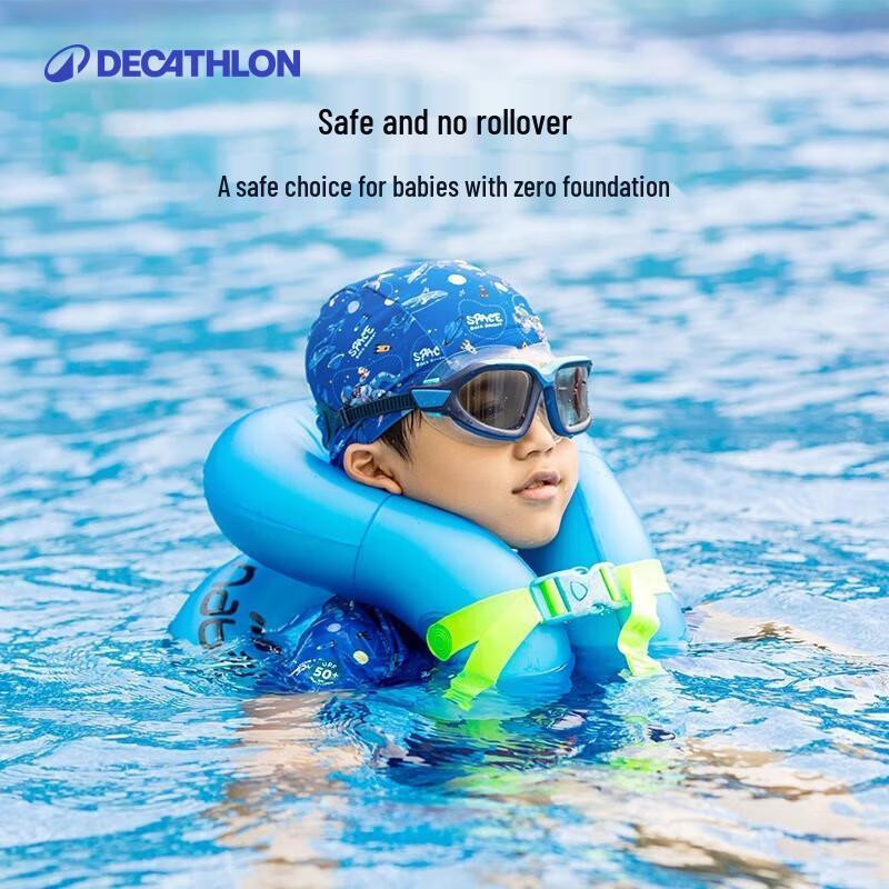 Decathlon aufblasbarer Achsel-Schwimmring blau - Bild 4