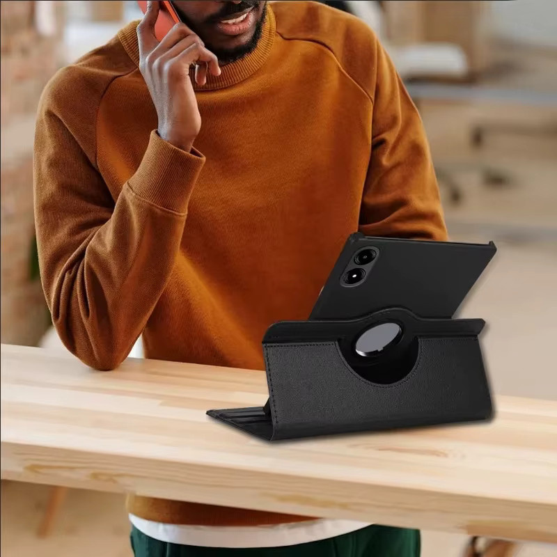 Xiaomi Schutzhülle mit 360 Grad Rotationsfunktion und Flip-Stand für Redmi Pad Pro 12,1 Zoll und POCO Pad 12,1 Zoll in Schwarz oder Blau - Bild 4