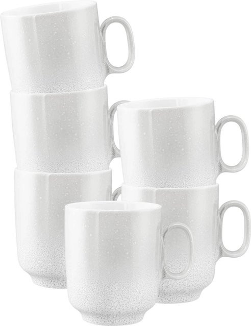 Seltmann Weiden Henkelbecher Sento Home Weiß 6er Set 400 ml - Bild 1