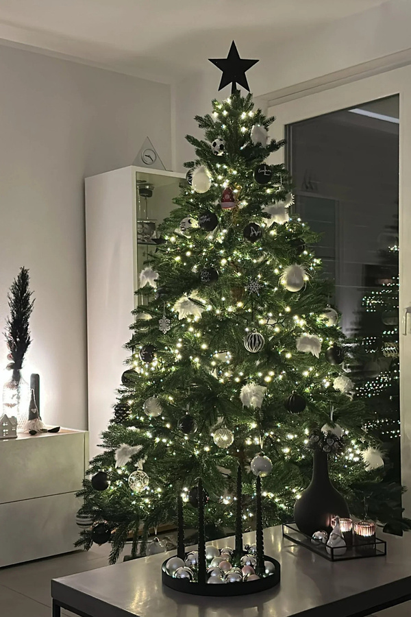 Künstlicher Weihnachtsbaum Lucian von artplants in Grün, Höhe: 210 cm - Bild 3