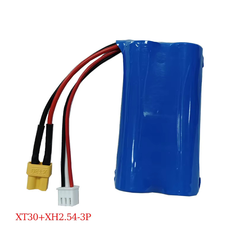 SUYIJIA Li-Ion Akku 7,4 V 3500 mAh Blau mit XT60, XT30, SM oder XH2.54-3P T-Typ Stecker für elektrische Spielzeuge und RC-Autos - Bild 2
