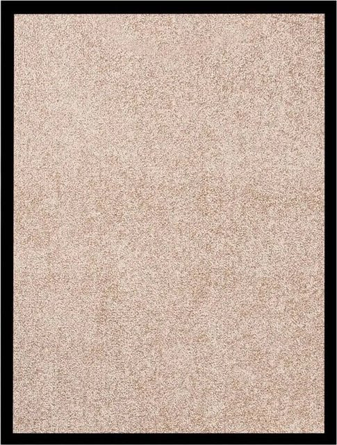 vidaXL Fußmatte Beige rutschfest B: 60 cm, T: 80 cm - Bild 1