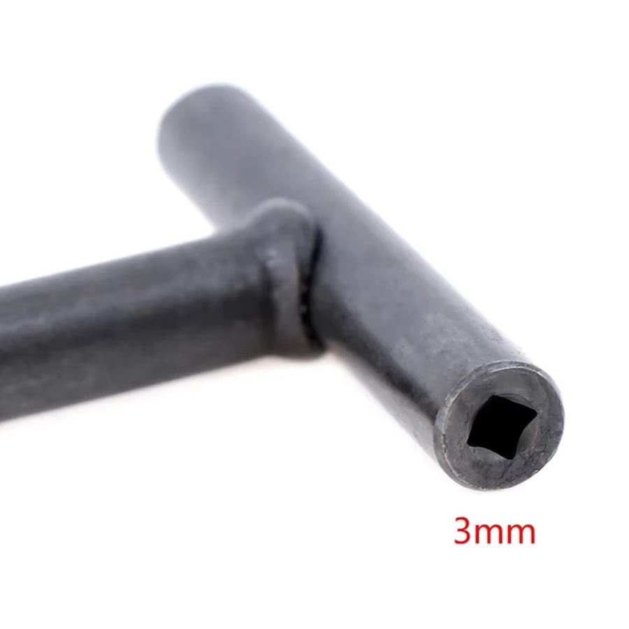 AlexHoumie T-Schraubenschlüssel zur Ventil-Abstandseinstellung mit Vierkant- und Sechskant-Funktion für Motorräder (1/3/3/4mm) - Bild 2