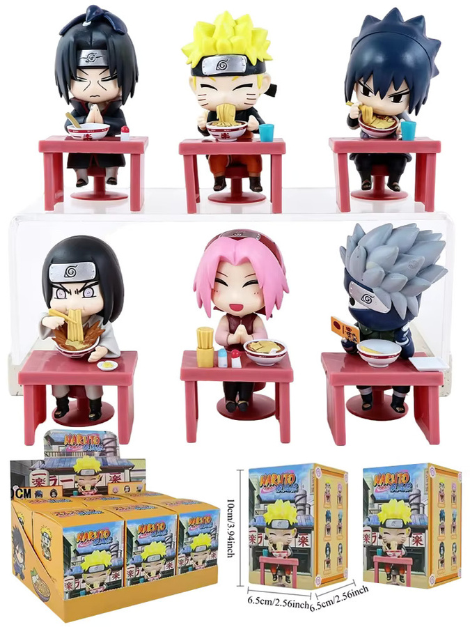 Bandai Naruto Instant-Nudeln, Aktionsmodell, Einzelfigur, Bunt / Mehrfarbig - Bild 4
