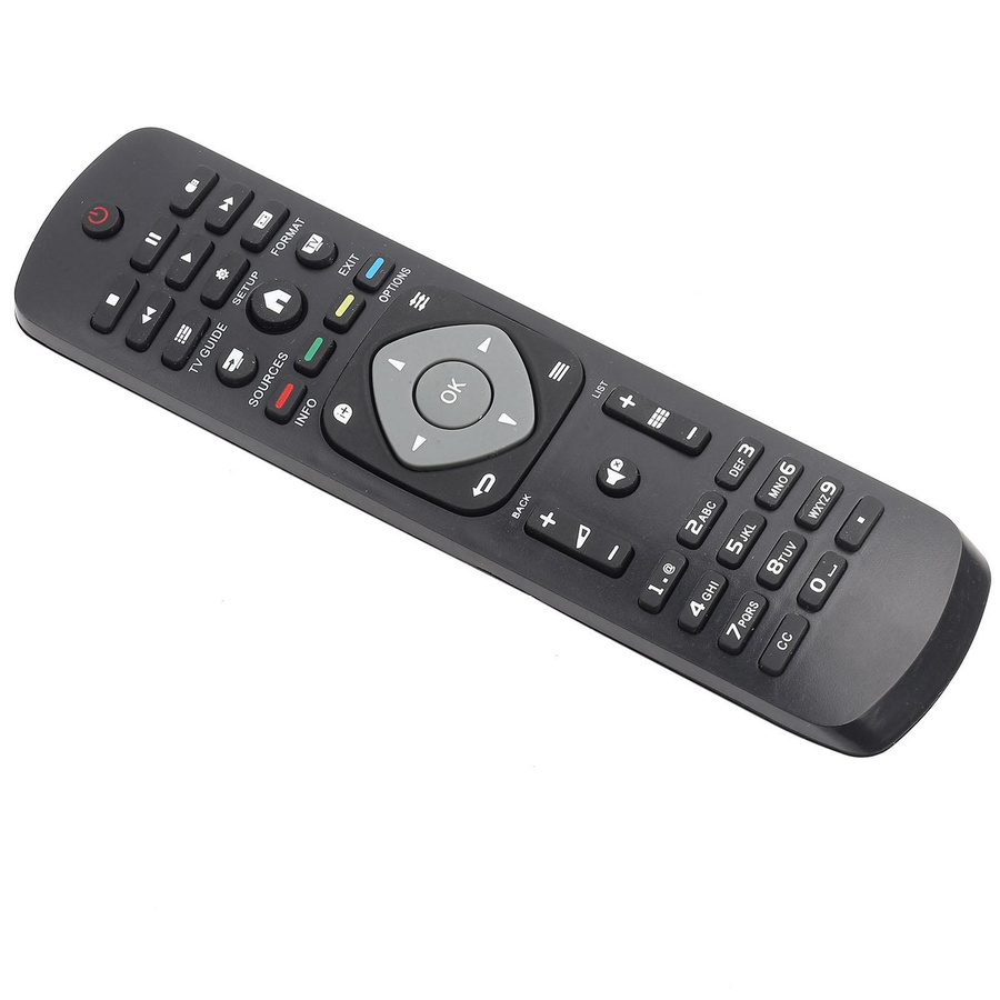 Universal-Fernbedienungs-Controller als Ersatz für Philips LCD-LED-Fernseher in Schwarz - Bild 2