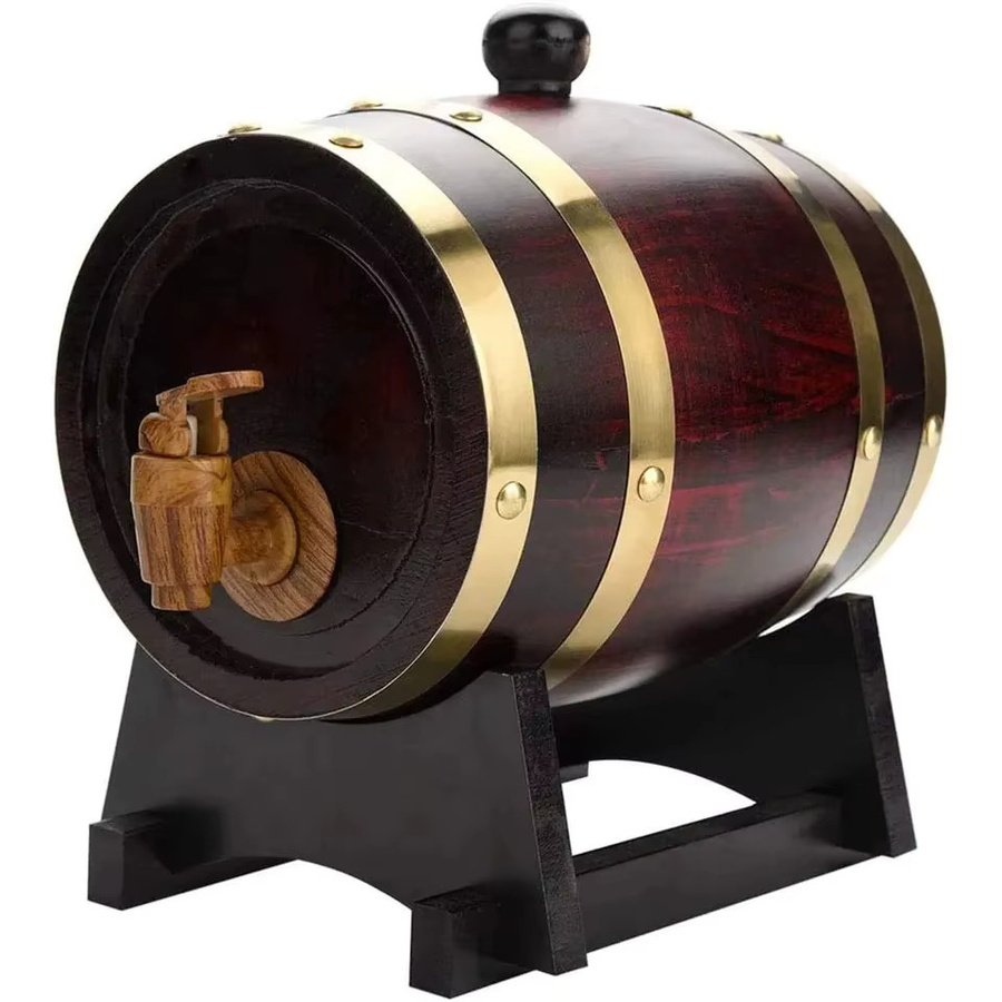 Untior Eichenfass zur Lagerung von Wein und Whisky, braun, 100 l - Bild 2