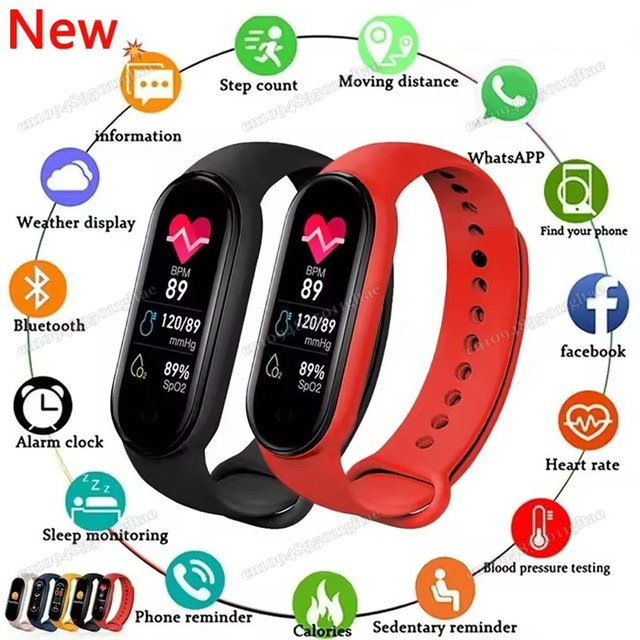 Ola Esporte Smartwatch, Kunststoff, Silikon, Schwarz, Unisex - Bild 1