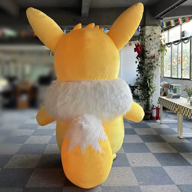 Pokémon Pikachu Aufblasbare Maskottchen-Kostüme, Gelb - Bild 2