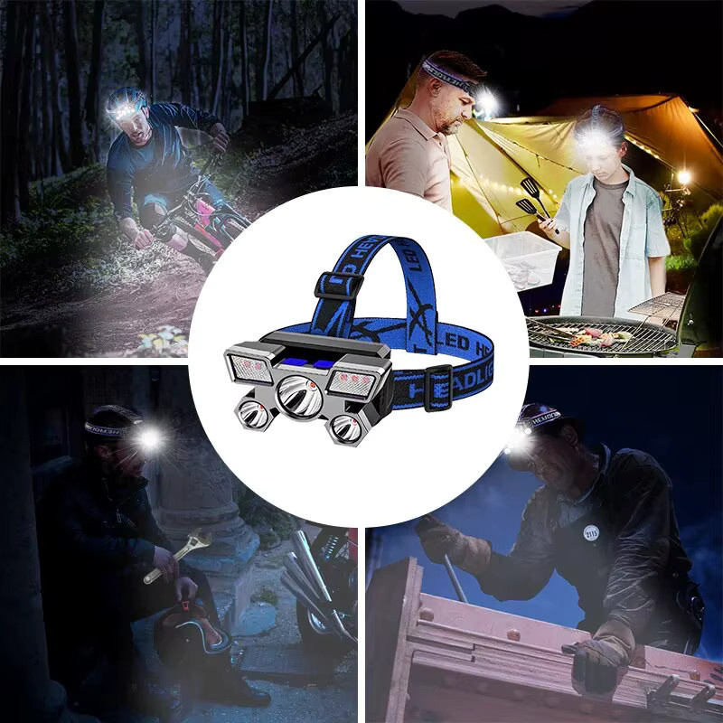 Nitecore LED Stirnlampe wiederaufladbar in Schwarz für Camping, Angeln und Wandern - Bild 5