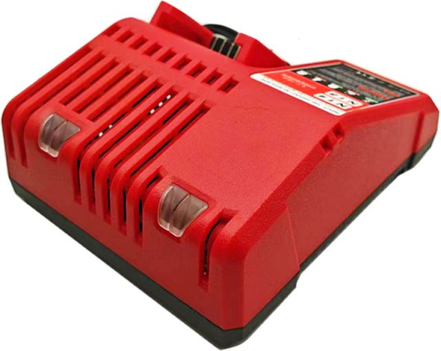 Milwaukee Ladegerät für M18 Lithium-Ionen-Akkus 14,4 V und 18 V in Rot - Bild 1