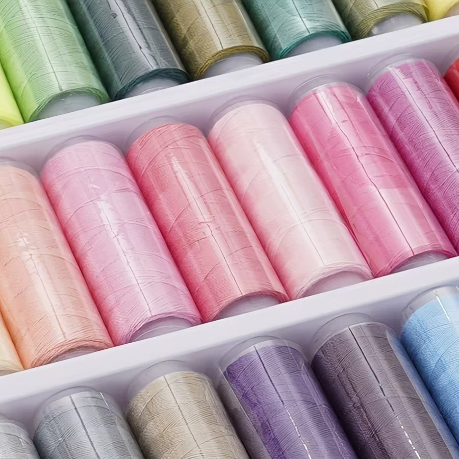 Hochfestes Polyester-Nähgarn in Mehrfarben für DIY-Nähen und Basteln - Bild 4