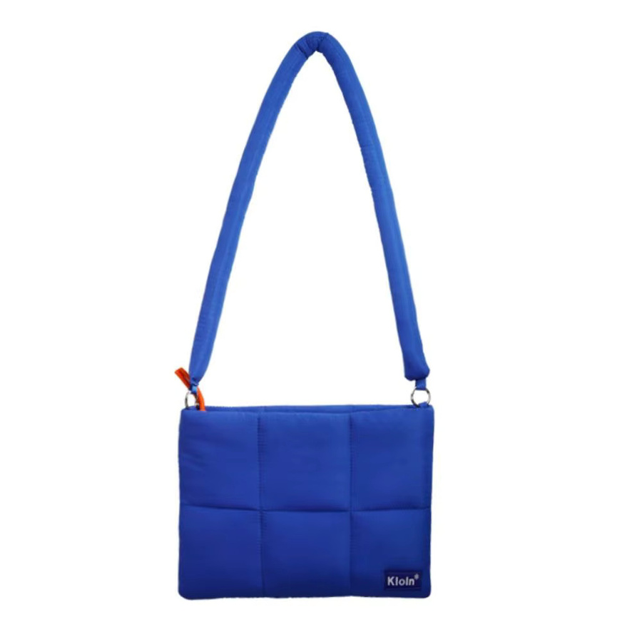 DITIPOO Laptoptasche aus Baumwolle in Blau, stoßfeste Notebook-Umhängetasche für MacBook, iPad, DELL und HP - Bild 2