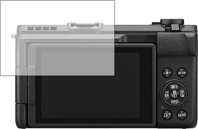 Canon Powershot V1 Displayschutzfolie aus gehärtetem Glas in Transparent für HD-Schutz des Kameradisplays - Bild 1