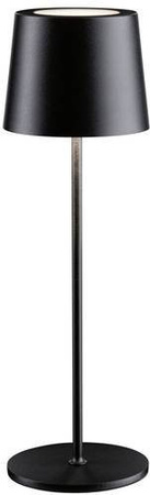 Paulmann Gilo LED-Außentischlampe Schwarz, dimmbar, Akkubetrieb, IP44