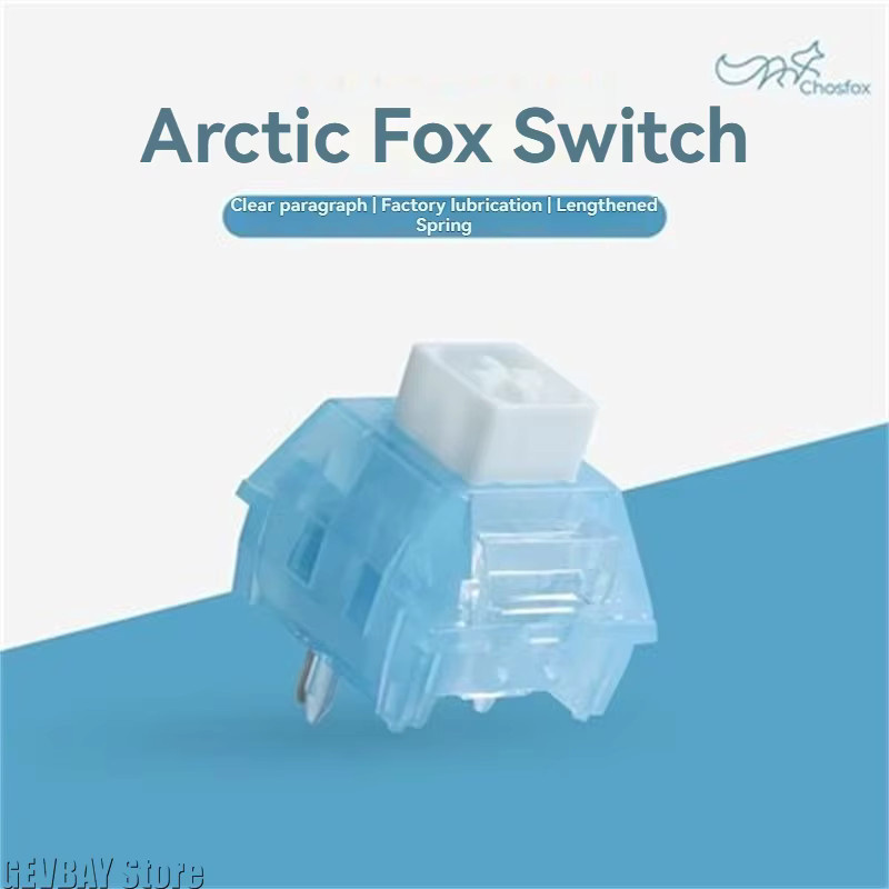 Kailh Arctic Fox Box Switch – 5-poliger Clicky-Tastschalter mit RGB-SMD für deine Gaming-Tastatur - Bild 3
