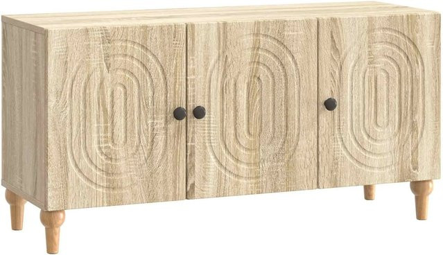 vidaXL TV-Schrank modern in Sonoma-Eiche, B/T/H: 99 x 34,5 x 50 cm - Bild 1