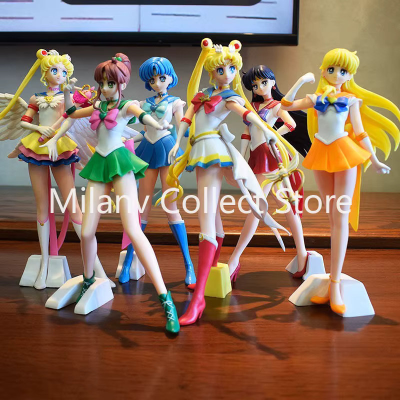 Bandai Sailor Moon Sailor Saturn Mars Merkur Jupiter Venus, Actionfigur - Bild 2