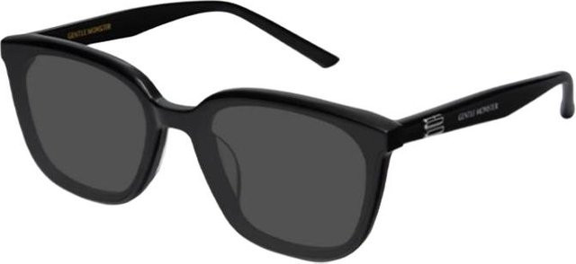 Gentle Monster PINO-01 Sonnenbrille, Rechteckig, Vollrand, Schwarz, Unisex - Bild 1
