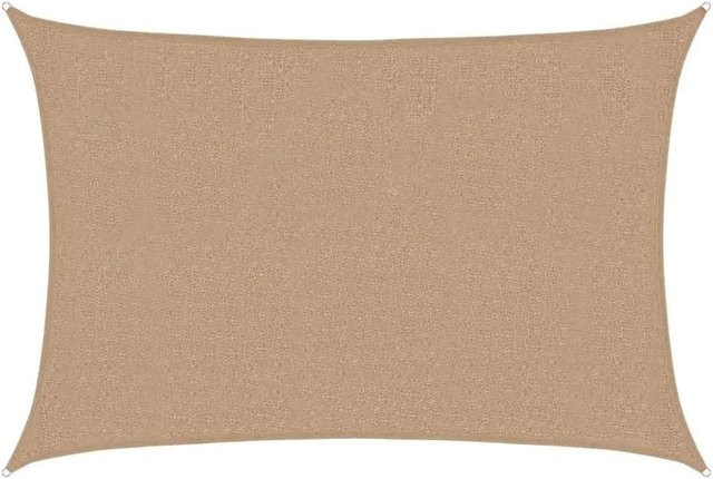 vidaXL Sonnensegel aus HDPE in Taupe, B/B: 2,5 x 3,5 m - Bild 1