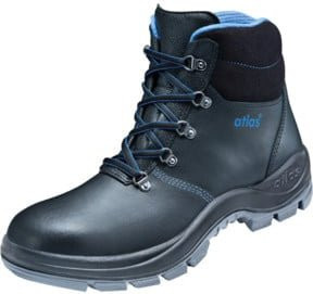 Atlas Sicherheitsschuh DUO SOFT 725 HI HRO S3 aus Leder in Schwarz, Größe 43, Weite 10 - Bild 1