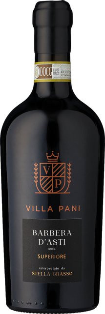 Villa Pani Barbera Rotwein, Barbera, 2020, Piemont, trocken, 14,0 %, 0,75 l - Bild 1