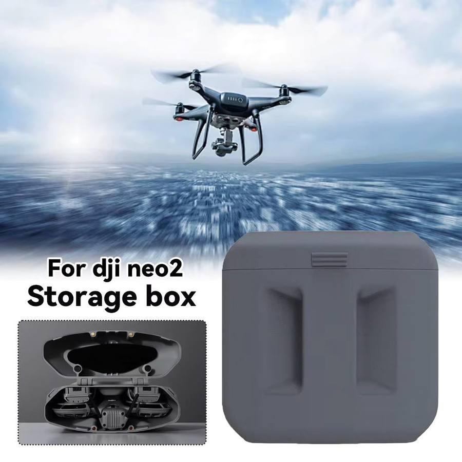 DJI Neo2 Multifunktionale Magnetische Aufbewahrungsbox mit Schaumstoff-Schutzhülle in Grau - Bild 3