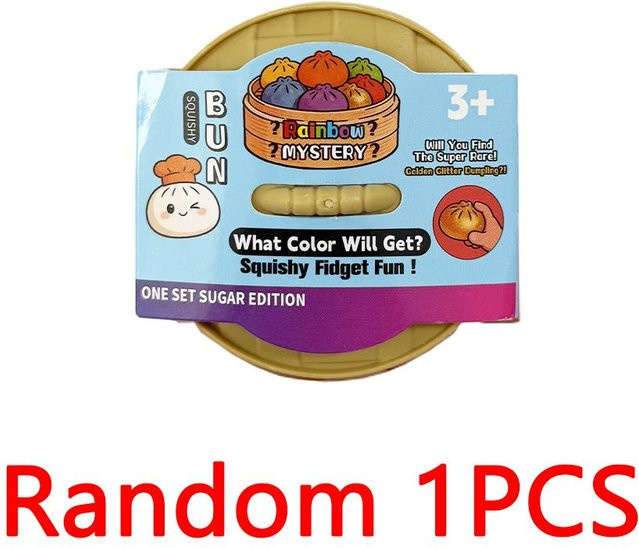 Glitzer-Knödel Squishy Blind Box, Glitzer-Knödel, Sensorisches Knetspielzeug, white - Bild 1