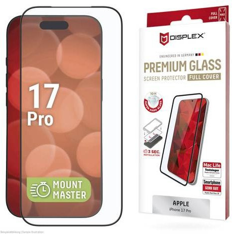 Displex Displayschutzglas für Apple iPhone 17 Pro, transparent - Bild 1