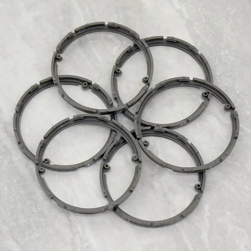 X-Miuski Spacer Ring, Messing, Silber, Unisex - Bild 1