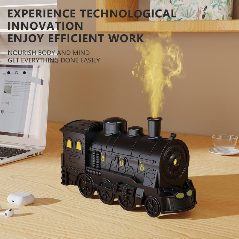 Binchi Keji Travel Aroma Diffuser und Luftbefeuchter mit Licht und Kaltnebel, 300ml, Schwarz - Bild 3