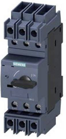 Siemens 3RV2711-0HD10 Leistungsschalter in Grau mit einem Einstellbereich von bis zu 0,8 A und einer Schaltspannung von 690 V/AC - Bild 1