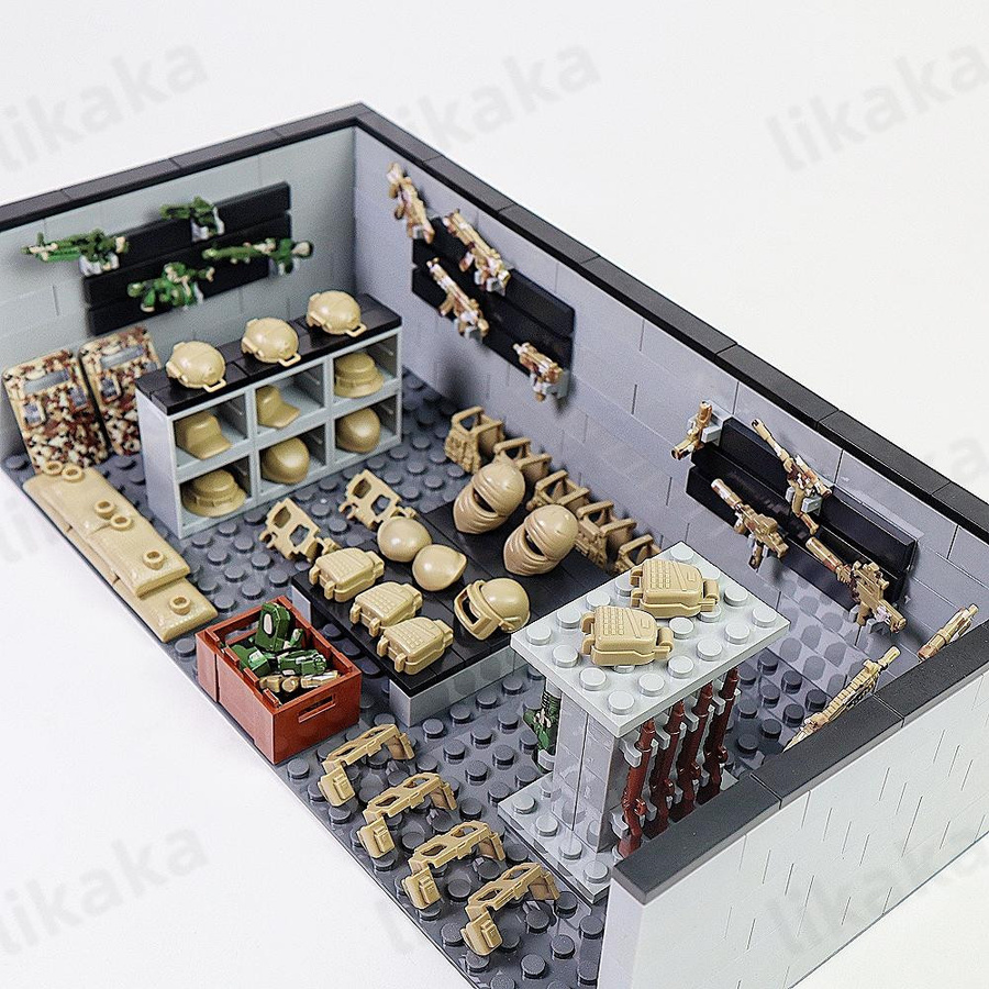 Linyi toy Militär Bausteine Spielset - Bild 6