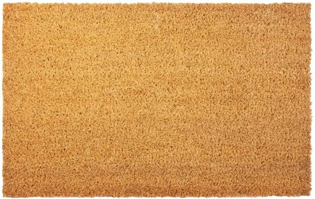 KARAT Kokosmatte Fußabtreter Natur Braun B: 100 cm, T: 200 cm, H: 1,7 cm - Bild 1