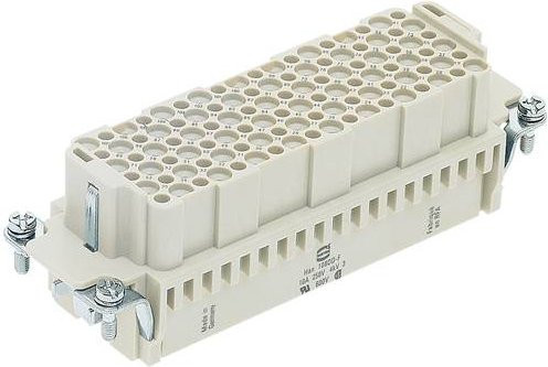 HARTING Stifteinsatz 108 Crimpen in Grau und Beige - Bild 1