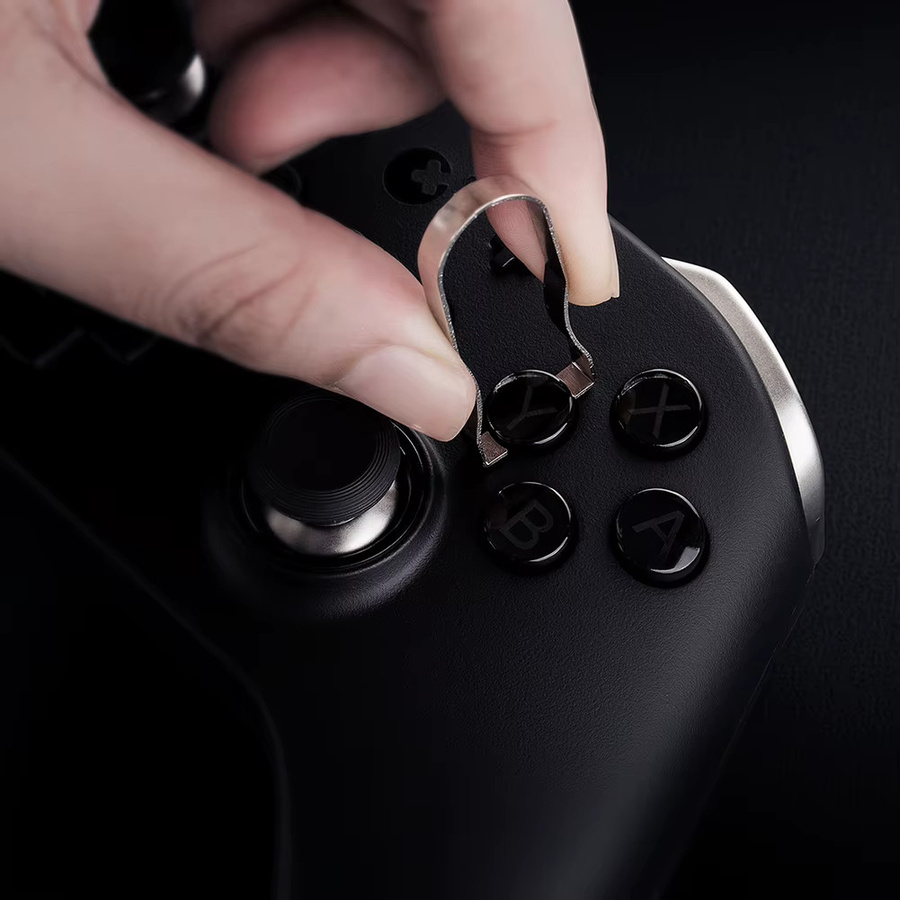 Gulikit Ersatz-Tasten A B X Y für Handle KingKong 2 Pro NS08 NS09 in Weiß - Bild 3