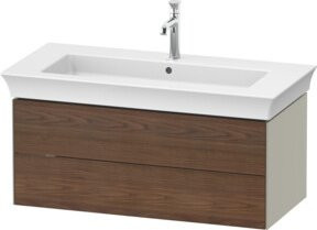 Duravit Waschtischunterschrank White Tulip matt, B: 98,4 cm, H: 41 cm, T: 45,8 cm - Bild 1